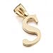 Kalapure 14K Gold Plated Stainless Steel Initial Pendant for Birthday Gifts - 26 Letters Alphabet Personalized Charms Pendant