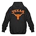 PTR Men's Hoodie - Texas Longhorns Black