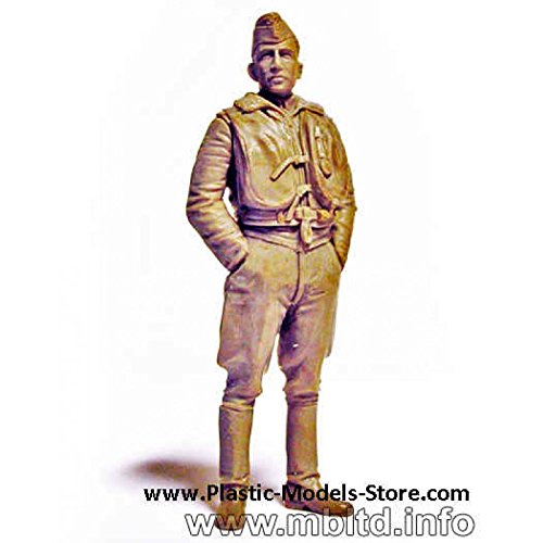 Master Box Models 1/32 "Famous Pilots of WWII" Part 1 - 6 Figures Set with Biographies Leaflet