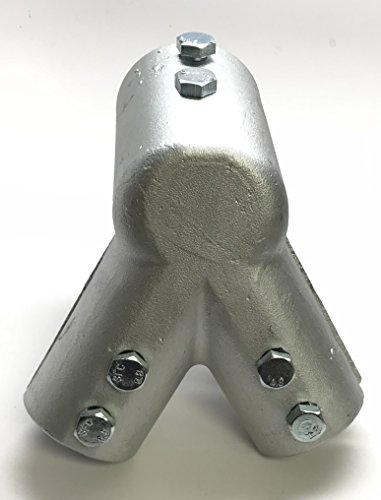 Pipe Swing Set Frame Hanger (1) 2.5" OD Pipe Top & 2" OD for Legs (2 Pipe) Fitting End Playground Hardware (1) You Need 2 for Each Swing
