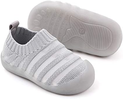 Hanqing キッズ ベビー ファーストシューズ 男の子 歩行練習靴通気靴 やわらかな履き心地靴 女の子 日時指定