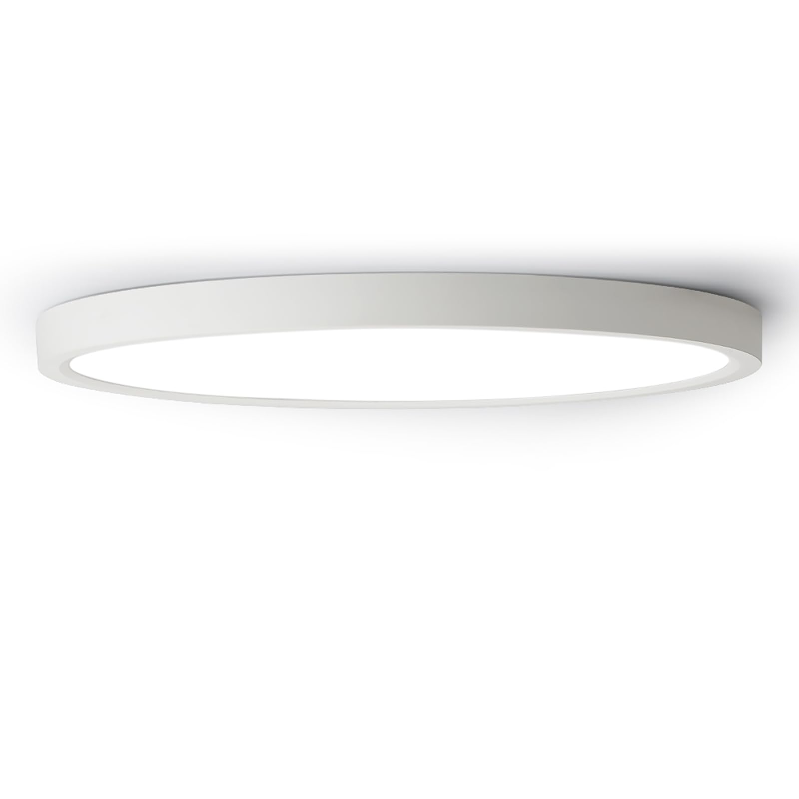 LVL LED Ceiling Light 18W 1650lm Natural White 4000K Round D230mm Modern Surface Mount Ceiling Lamp for Living Room Hallway Kitchen Bedroom