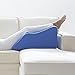 Extra Wide Lounge Doctor Elevating Leg Rest Pillow Wedge Foam w Cappuccino Cover Medium Foot pillow Leg Support reduce swelling improves circulation