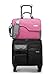 CoolBELL 15.6 inch Nylon Laptop Bag Shoulder Bag Strap Multicompartment Messenger Hand Bag Tablet Briefcase iPad Pro/Laptop/MacBook/Ultrabook/Men/Women/College,Pink