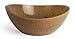 EcoSmart PolyFlax 7qt Serving Bowl, Brown, Recycled Plastic and Flax Husk, Made in the USA by Architec