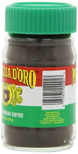 Medaglia D'Oro Instant Espresso Coffee, 2 Ounce (Pack of 12)