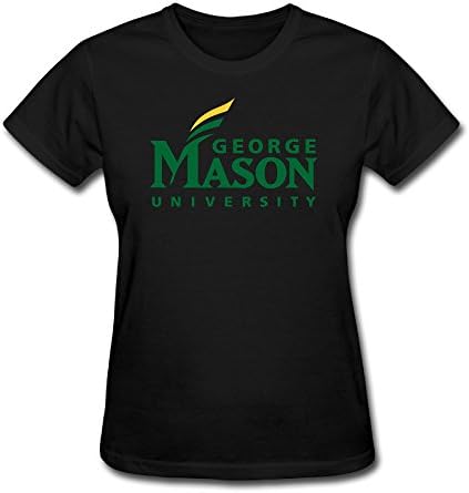 Baihu62 Women George Mason University Teeshirt Slim Fit Graphic Great