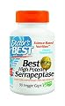 Doctor's Best High Potency Serrapeptase (120,000 Units), 90-Count (Pack of 4)