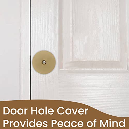 NUSET Lock Steel Plate Door Hole Cover Door Lock Hole Cover with