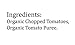 Organico Bello - Organic Southern Italian Chopped Tomatoes - 14.28oz (Pack of 12) - Non GMO, Whole 30 Approved, Gluten Free, BPA Free