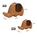 APSOONSELL Wood Elephant Cell Phone Stand Holder for Desk & Cute Gifts(5.2in)