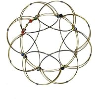 Golden Mandala Lotus Flower Flexible Sphere Office Desk Fidget Toy Anxiety and Stress Relief Intellectual Puzzle Bracelet