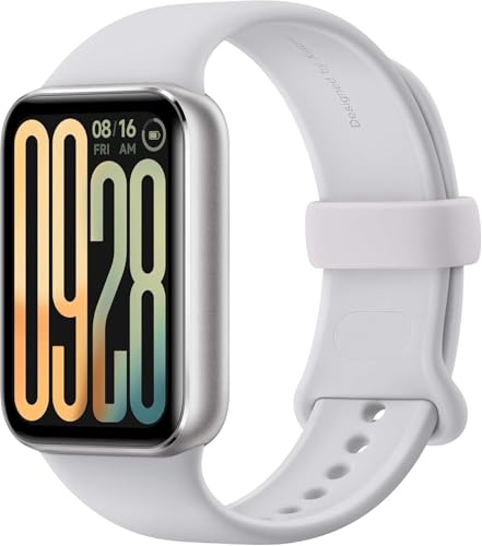 Smart Band 9 Pro - Pulsera de Actividad, autonomía de hasta 21 días, Pantalla AMOLED de 1,74" con tasa de refresco de 60 Hz, 5ATM, App Mi Fitness, Plata (Versión ES)