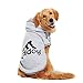 Spring Autumn Big Dog Clothes Coat Jacket Clothing for Dogs Large Size Golden Retriever Labrador 3XL-9XL Adidog Hoodie (Gray, 7XL)