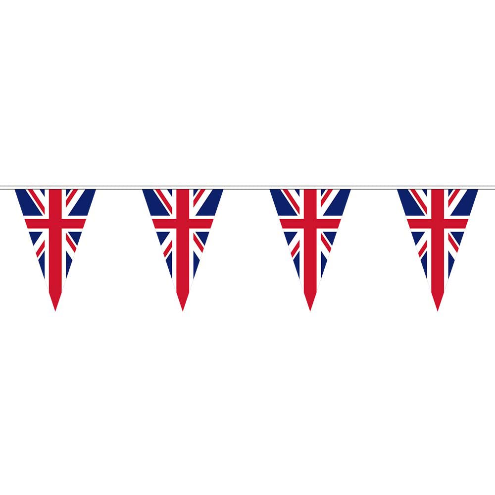 Boland 11609 Giant Bunting, Union Jack, 10 m / 30 x 20 cm
