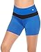 Sexy Locker SL Women's Compression Athletic Shorts Running Gym Workout 61509 Blue L