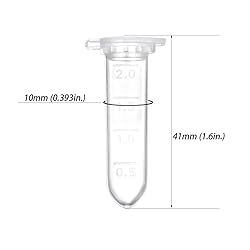 BKMAMLAB 2ml Microcentrifuge Tubes 500pcs, EO