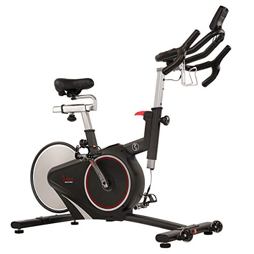 Sunny-Health-Fitness-Magnetic-Rear-Belt-Drive-Indoor-Cycling-Bike-with-RPM-Cadence-Sensor-SF-B1709-Black