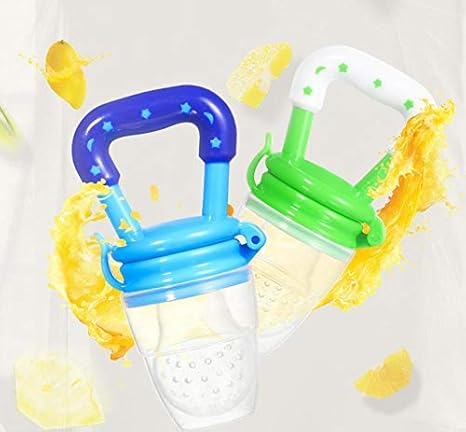 Buy Baby Food Feeder Silicone Pacifier Teething Toy Mesh With