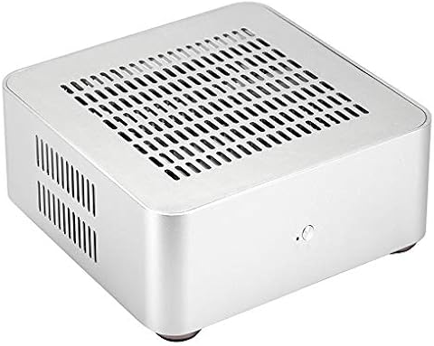 Liseng L80S - Carcasa de Aluminio para Ordenador (Puerto USB 3.0, Puerto Hueco para casis de Juegos y Bricolaje, PC Itx CAS, Color Plateado
