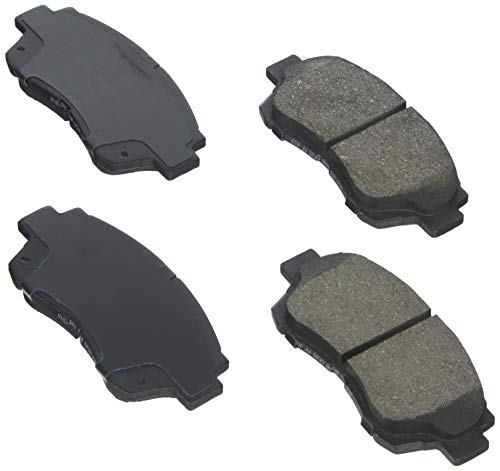 Bosch BE476H Blue Disc Brake Pad Set with Hardware for Select Lexus ES300, LS400, SC300; Toyota Avalon, Camry, Sienna - FRONT
