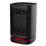 COMLIFE Ceramic Space Heater, 950W Portable Electric Fan Heater with Auto Oscillation, Mini Personal PTC Heater with Fan, ETL Listed, Tip-Over&Overheating Protection for Office Indoor Home
