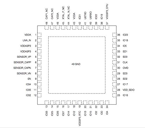 ESP32-PICO-KIT V4.1 Mini Development Board ESP32 WiFi Bluetooth ESP32-PICO-D4 40MHz Crystal USB-UART