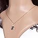YAZILIND Cute 18K Gold Plated Crystal Pendant With Necklace for Women