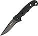 Columbia River Knife & Tool Hammond Cruiser Folding Knife with Black Blade and Black Zytel Handles