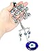 Turkish Blue Evil Eye (Nazar) Life Tree Amulet Wall Hanging Home Decor Protection Blessing Gift US Seller