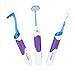 ZJchao 3 in 1 Oral Dental Hygeine LED Professional Cleaning Tool Kits - LED Dental Mirror Plaque Remove Tooth Stain Eraser