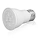 SUNEON 4-Pack Par16 Led Bulbs 2700k Warm White Dimmable 7.5w 75w-Equivalent Spotlight Bulbs - 530Lumen Par16l - 120v E26 - UL Qualified