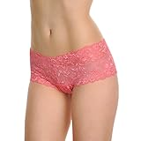 Angelina Crotchless Cheeky Boxers with Floral Lace Design (2-Pack), G3252_L