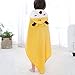 MICHLEY Animal Hooded Baby Bath Towel Toddler Premium Cotton Absorbent Washcloth for Girls Boys 0-6T, Giraffe