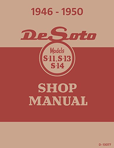 1946 1947 1948 1949 1950 Desoto Shop Service Repair Manual Book Engine Wiring