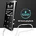 MYMAHDI MP3/MP4 Music Player, 8GB Portable Audio Player with Photo Viewer, Voice Recorder, FM Radio, A-B Playback, E-book, Metal body, Build-in Speaker with Headphone(Expandable Up to 128GB), in Black