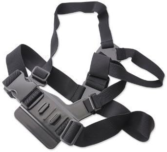 Professional Digital Film Adjustable Chest Strap Mount Harness for Hero 1, Hero 2, Hero 3,Video Recording Sport Action Camera - Black