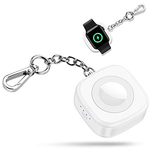 Apple Watch ワイヤレス充電器 [Apple MFi & PSE 認証] アップルウォッチ純正磁気充電器 iWatch モバイルバッテリー 1000mAh 容量 Power Bank 持ち運び便利 Portable Magnetic Charging Dock Apple Watch Series SE/8/7/6/5/4/3/2/1/Ultra 全シリーズに対応商品画像