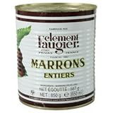 Clement Faugier - Whole peeled & cooked chesnuts from France 20oz (567g)