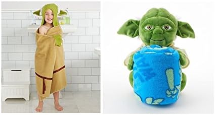 Yoda Bath Wrap, Hugger and Plush Character Set