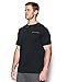 Under Armour Men's Charged Cotton Henley T-Shirt Large Black
