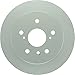 BOSCH 50011277 QuietCast Premium Disc Brake Rotor - Compatible with Select Lexus ES350; Toyota Avalon, Camry; REAR - Single