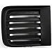DAT AUTO PARTS Front Left Driver Side Bumper Cover Inner Grille Insert Trim Molding Replacement For 1998-2004 Nissan Pathfinder Black Textured Plastic NI1038103 622572W100