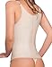Ann Chery Corset Waist Trainer for Women’s Weight Loss - Colombian Waist Cincher With Straps - 3 Hook Semi Vest Body Shaper Beige