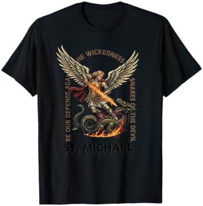 Amazon.com: Saint Michael The Archangel Catholic Video Game T