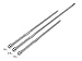 TEKTON 15625 3/8-Inch Drive Long Extension Bar Set, 3-Piece