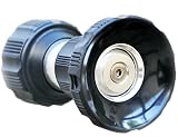 Original Ultimate Hose Nozzle Fireman Style High Pressure Power Washer - Perfect Sprayer for Car Wash/Garden Lawn/ Patio Cleaning/ Heavy Duty Brass Design 3 Spray Settings Extreme Power Water Sprayer