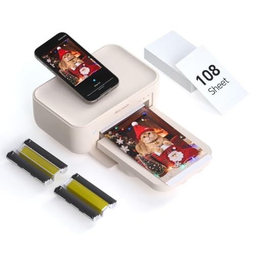 HPRT Photo Printer +108 Sheets&2ribbon