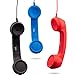 Frienda 3 Pieces Cell Phone Receiver Retro Telephone Handset Anti Radiation Handset Receiver for Mobile Phone Computer