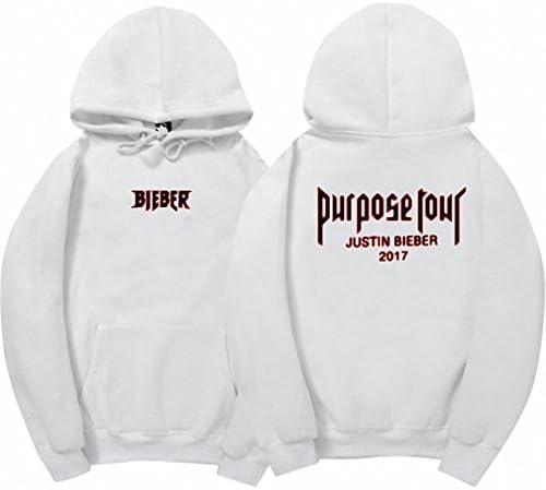 New Winter Fleece men and woman Hoodies & Sweatshirts Pure Cotton Single Men Hoodies Purpose Tour 11 XL